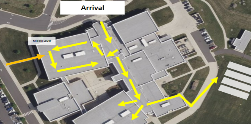 TNS Bus Rider Arrival Map