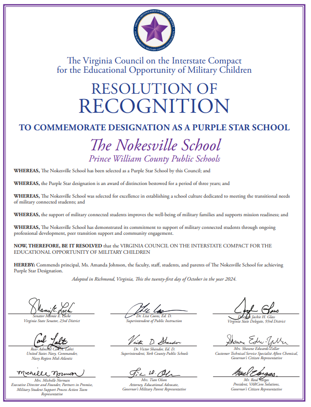 Purple Heart Certificate
